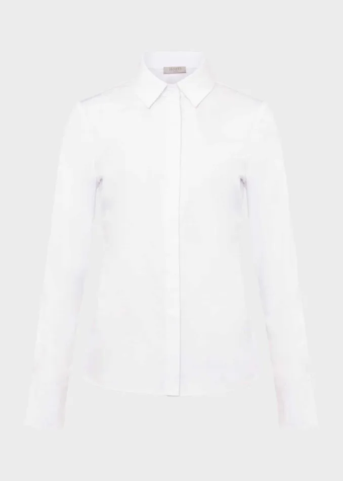 Women Victoria Shirt White Hobbs Tops