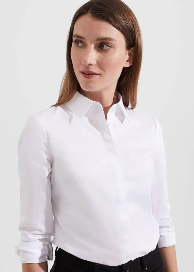 Women Victoria Shirt White Hobbs Tops
