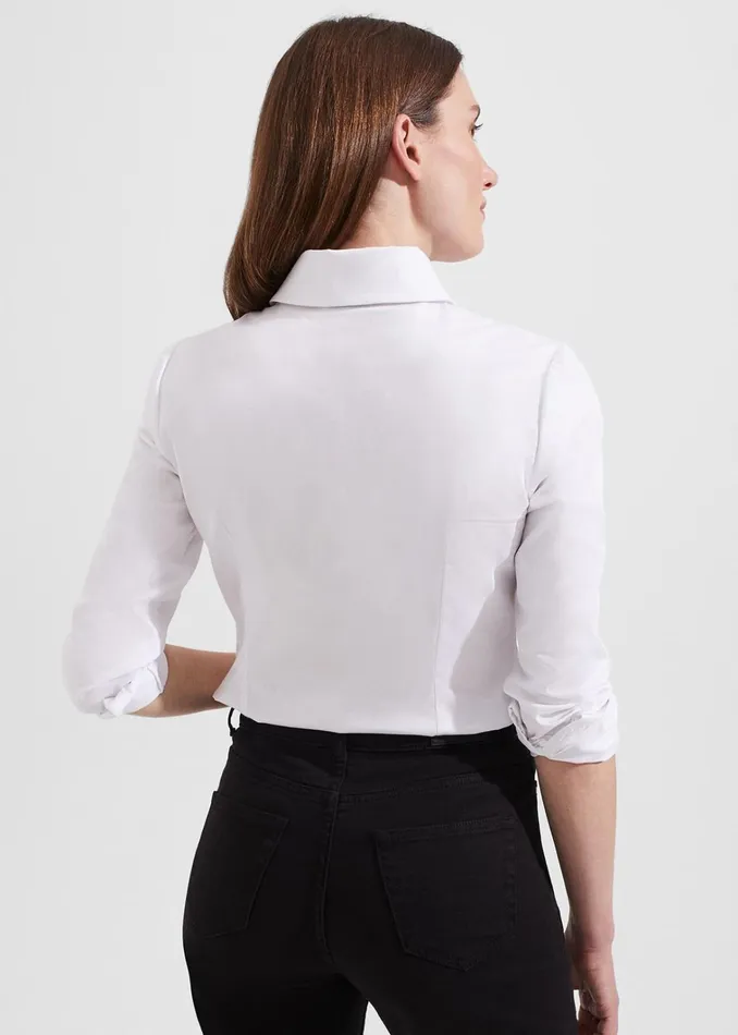 Women Victoria Shirt White Hobbs Tops