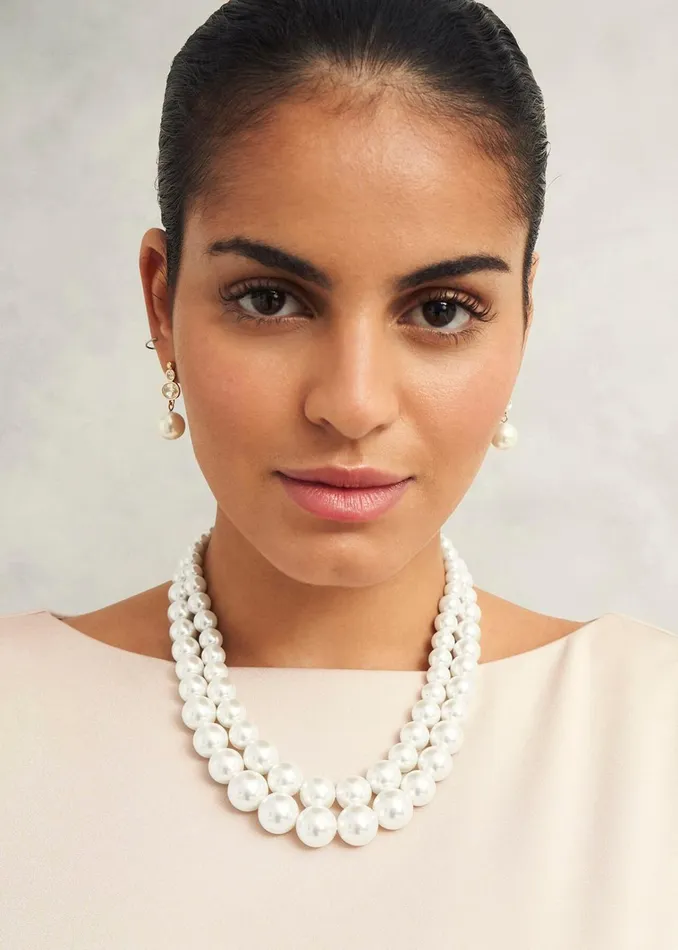 Women Vivien Necklace Ivory Hobbs Jewellery