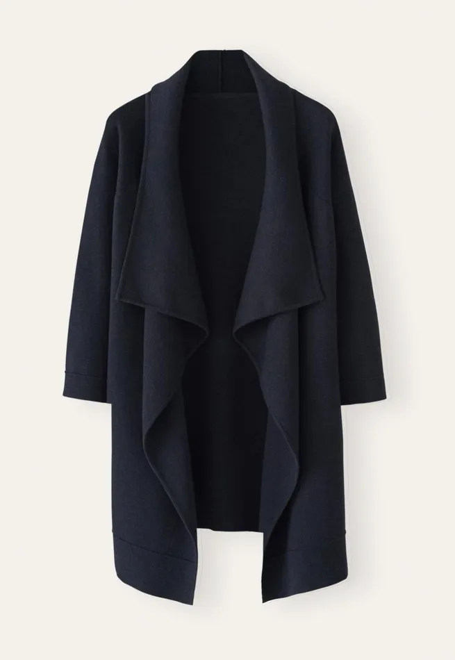 Women Waterfalledge Jacket Ink Poetry Fashion Cardigans