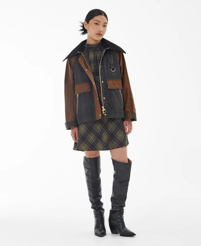 Women Waxed Jackets Barbour Premium Catton Spey Wax Jacket Tandark Classic Women Waxed Jackets Barbour Premium Catton Spey Wax Jacket Tandark Classic