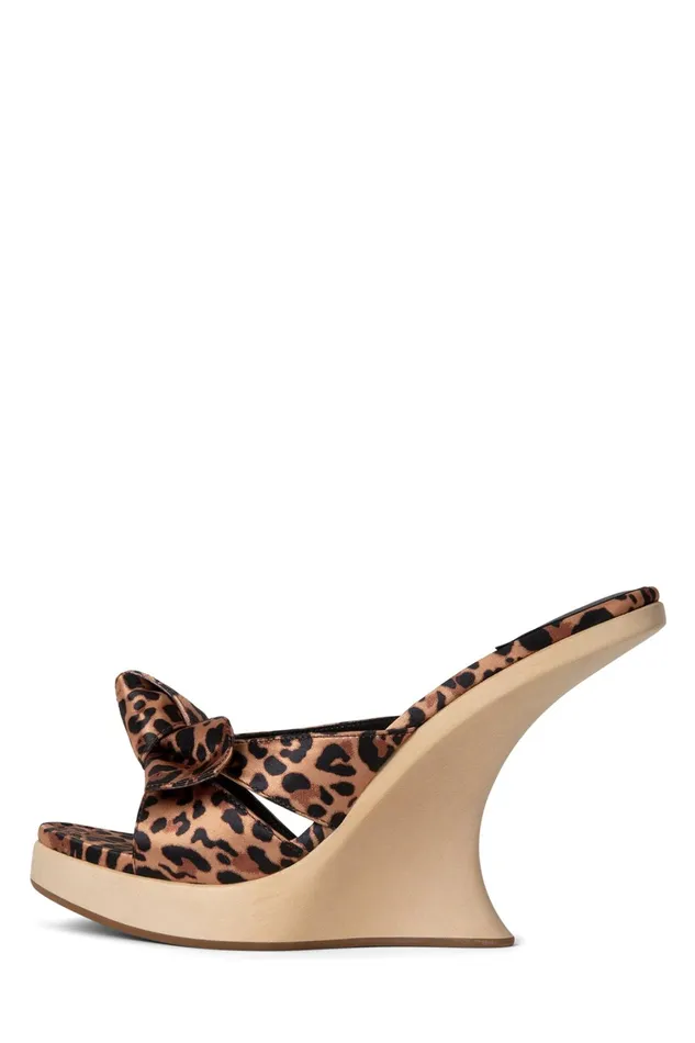 Women Wedge Jeffrey Campbell TEASING Fuchsia Blue Multi