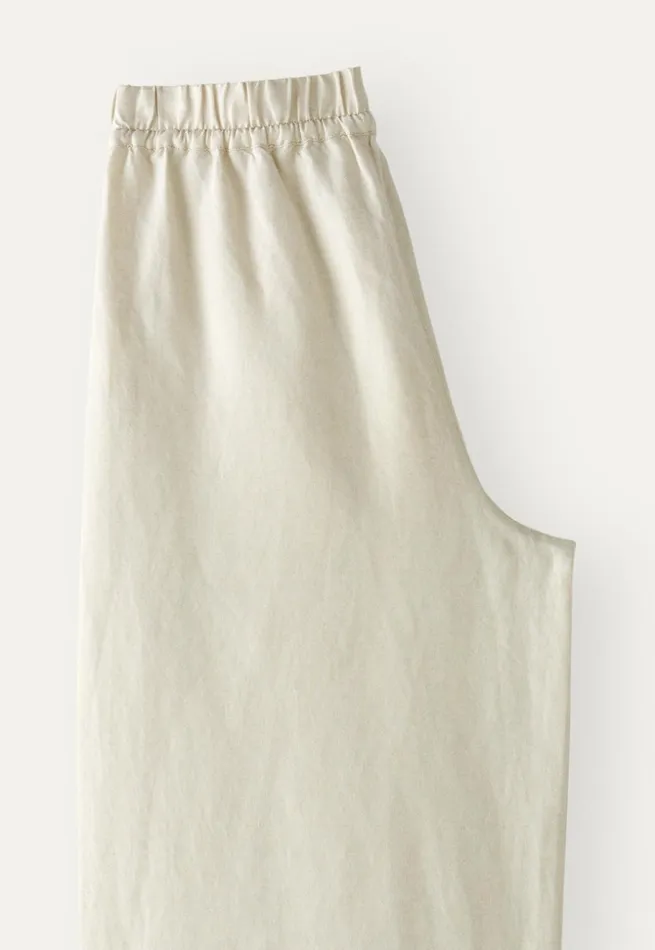 Women Wideleg Drawstring Trousers Poetry Fashion Trousers and Shorts