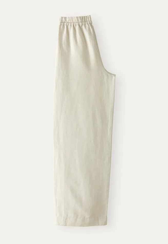 Women Wideleg Drawstring Trousers Poetry Fashion Trousers and Shorts