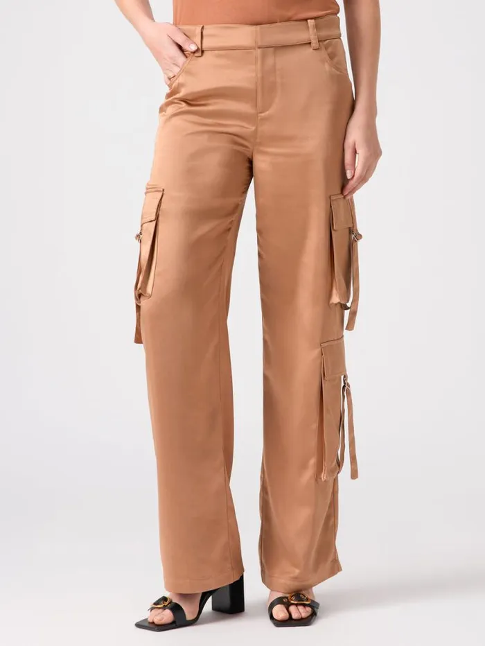 Women Y2K Strappy Cargo Standard Rise Pant Mocha Mousse Sanctuary Clothing Pants Women Y2K Strappy Cargo Standard Rise Pant Mocha Mousse Sanctuary Clothing Pants