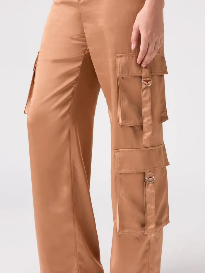 Women Y2K Strappy Cargo Standard Rise Pant Mocha Mousse Sanctuary Clothing Pants Women Y2K Strappy Cargo Standard Rise Pant Mocha Mousse Sanctuary Clothing Pants