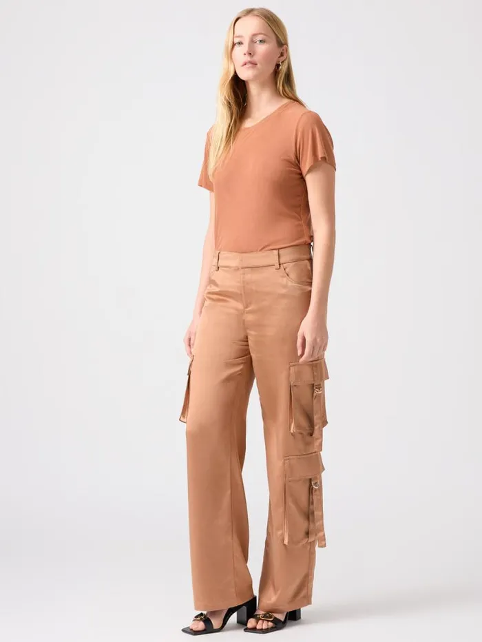 Women Y2K Strappy Cargo Standard Rise Pant Mocha Mousse Sanctuary Clothing Pants Women Y2K Strappy Cargo Standard Rise Pant Mocha Mousse Sanctuary Clothing Pants