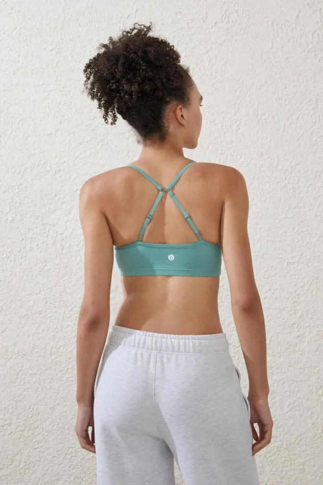 Workout Yoga Crop Malachite Green Women Cotton On Tops Workout Yoga Crop Malachite Green Women Cotton On Tops