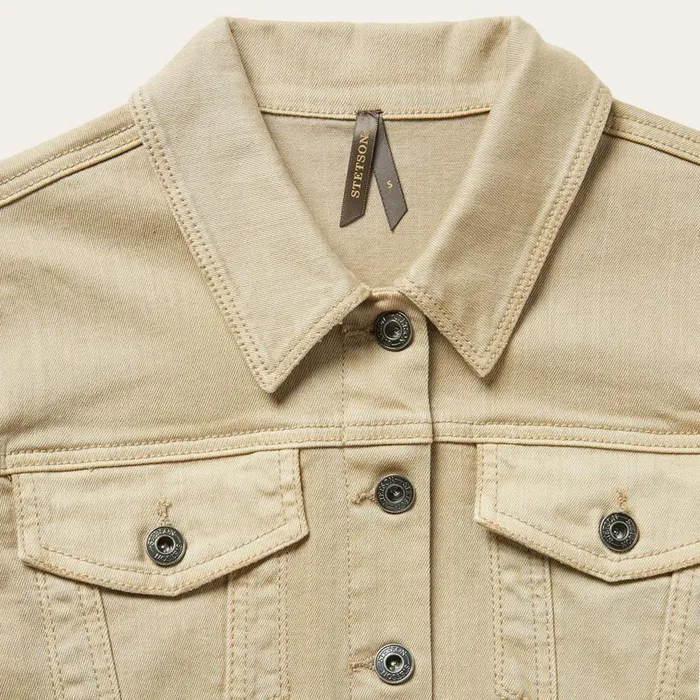 Workwear Inspired Shirt Dress Tan Women Stetson Shirt Dresses