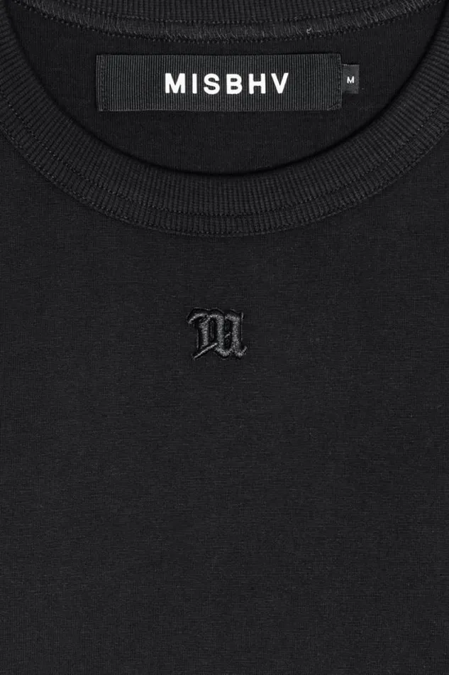 X TShirt Black WomenMen MISBHV TShirts
