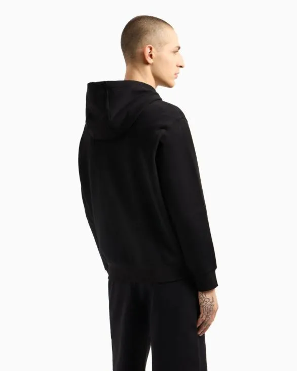 ZipUp Sweatshirts Black Men Armani Matching Sets ZipUp Sweatshirts Black Men Armani Matching Sets